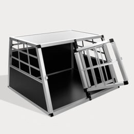 Aluminum Dog cage Large Single Door Dog cage 75a Special 66 06-0769 www.gmtproducts.com