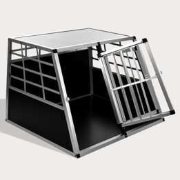Large Double Door Dog cage With Separate board 65a 06-0774 www.gmtproducts.com