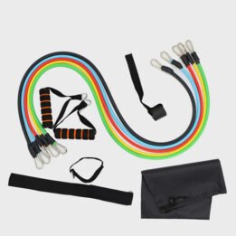 11 Pieces Resistance Band  Elastic Tube Resistance Training Equipment Fitness Equipment Pull Rope Set www.gmtproducts.com