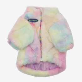 Polyester Jacket 2020 Dog Fashions Pet Clothes Thick high-end Fur Coat Luxury Dog Clothes www.gmtproducts.com