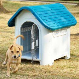Winter Warm Removable and Washable perreras para perros Pet Kennel Plastic Kennel Outdoor Rainproof Dog Cage www.gmtproducts.com