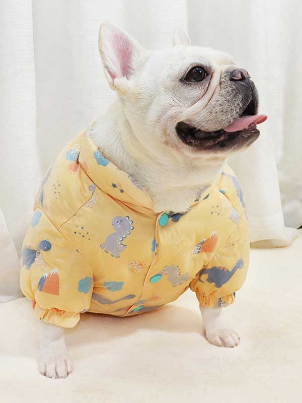 GMTPET French fighting cotton clothes French fighting winter clothes thickened a winter cute tiger fat dog short body bulldog clothes 107-222037 www.gmtproducts.com