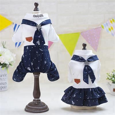 Pet Accessories Wholesale: 100%Cotton Couple Outfit 06-0360 Dog Clothes: Shirts, Sweaters & Jackets Apparel cat and dog clothes