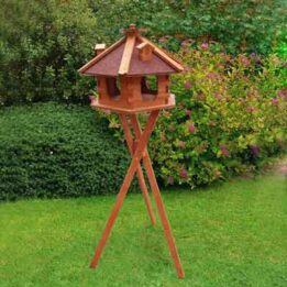 Wooden bird feeder Dia 57cm bird house 06-0979 www.gmtproducts.com