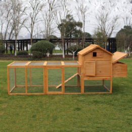Chinese Mobile Chicken Coop Wooden Cages Large Hen Pet House www.gmtproducts.com