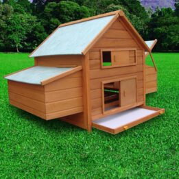Wooden pet house Double Layer Chicken Cages Large Hen House www.gmtproducts.com
