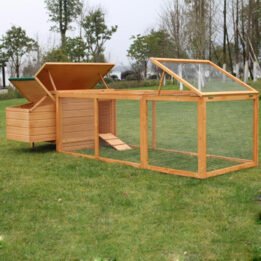 Factory Wholesale Wooden Chicken Cage Large Size Pet Hen House Cage www.gmtproducts.com