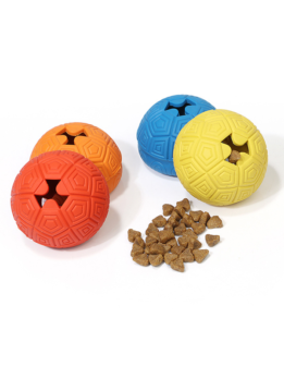 Dog Ball Toy: Turtle’s Shape Leak Food Pet Toy Rubber 06-0677 www.gmtproducts.com